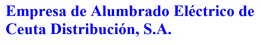 Logo e-distribucion ceuta